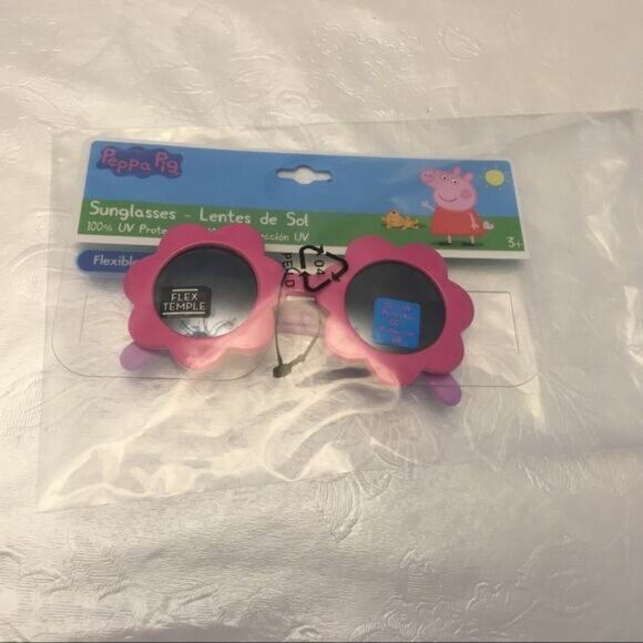 Peppa Pig Flower Sunglasses Pink Purple Kids - Picture 12 of 16